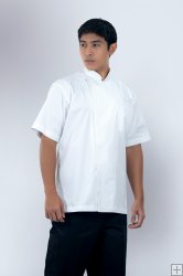 White Short Sleeve Jacket