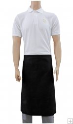 3/4 Apron Black