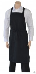 Bib Apron Black (with buckle)