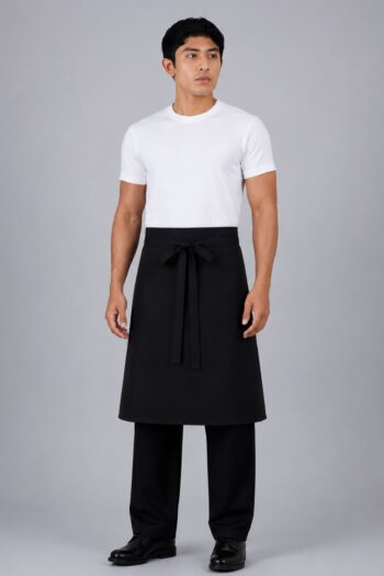Classic Full Waist Apron – Black