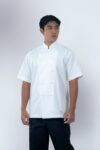 Classic Short Sleeve Chef Jacket – White