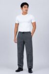 Executive Chef Trousers – Black & White Pinstripe